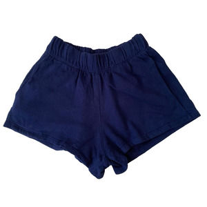 Kondi Lounge Shorts Pull On Side Pockets High Rise Elastic Waist Blue Women's XS